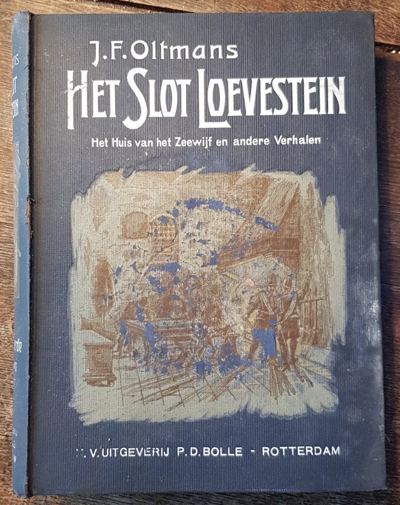 Het slot Loevestein - J.F. Oltmans - circa 1900 - hardcover, Antiek en Kunst, Ophalen of Verzenden, J.F. Oltmans.