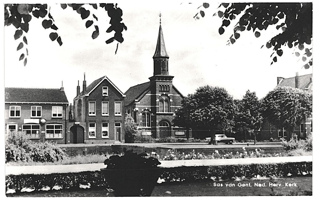804577	Sas van Gent	1976 Ned Herv Kerk	Onbeschreven, Ophalen of Verzenden, 1960 tot 1980, Ongelopen, Zeeland