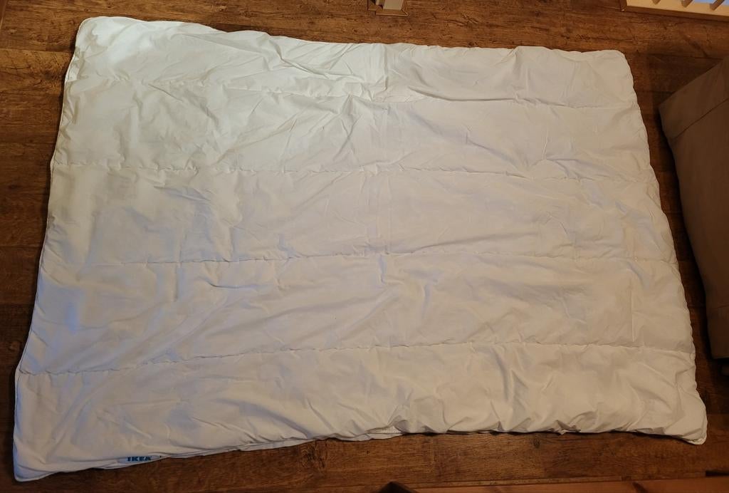 1 persoonsdekbed Mysa Strä Ikea. Vier seizoenen dekbed., Huis en Inrichting, Eenpersoons, Wit, Ophalen of Verzenden, Deken of Dekbed