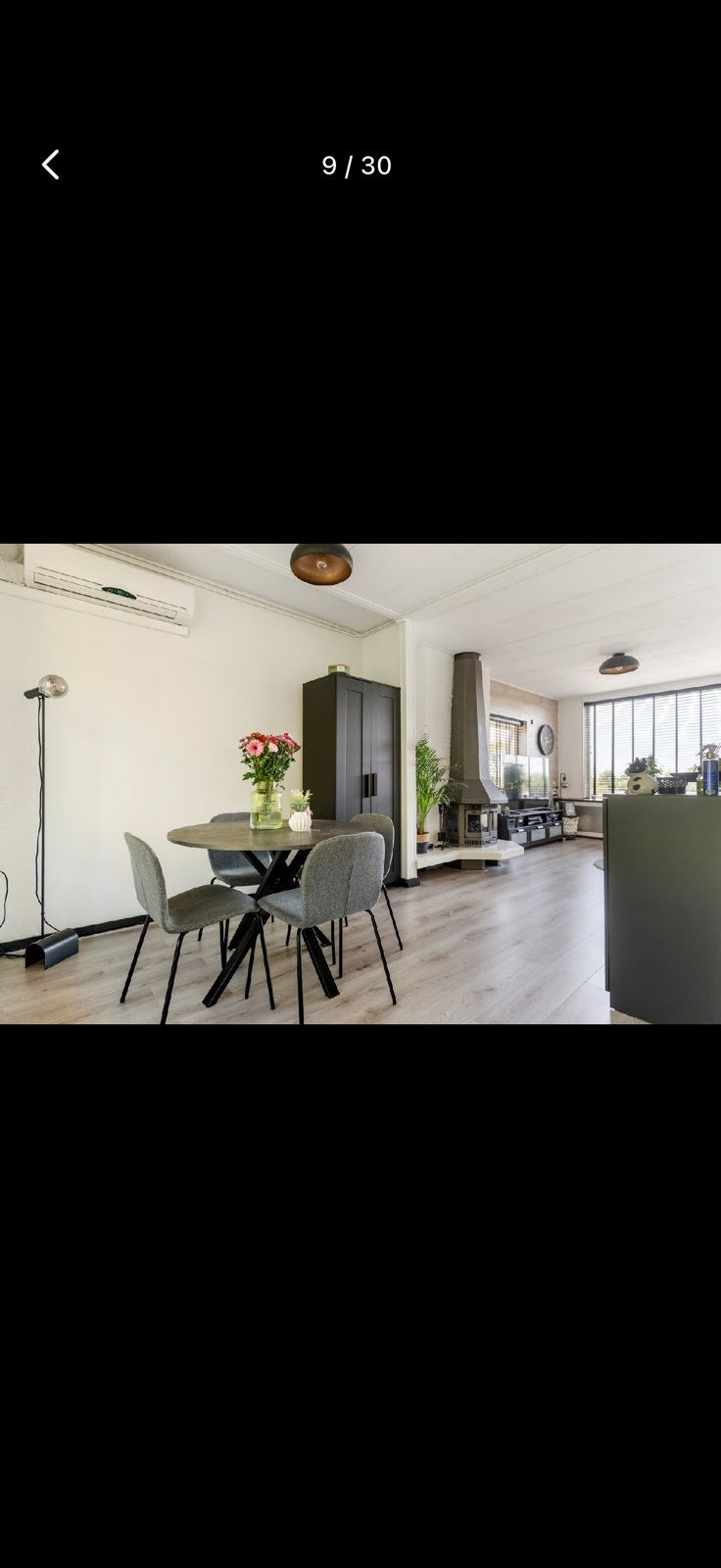 Mariedamm eettafel met Skalsta eetstoelen, Ophalen, Zo goed als nieuw, 4 tot 6 stoelen