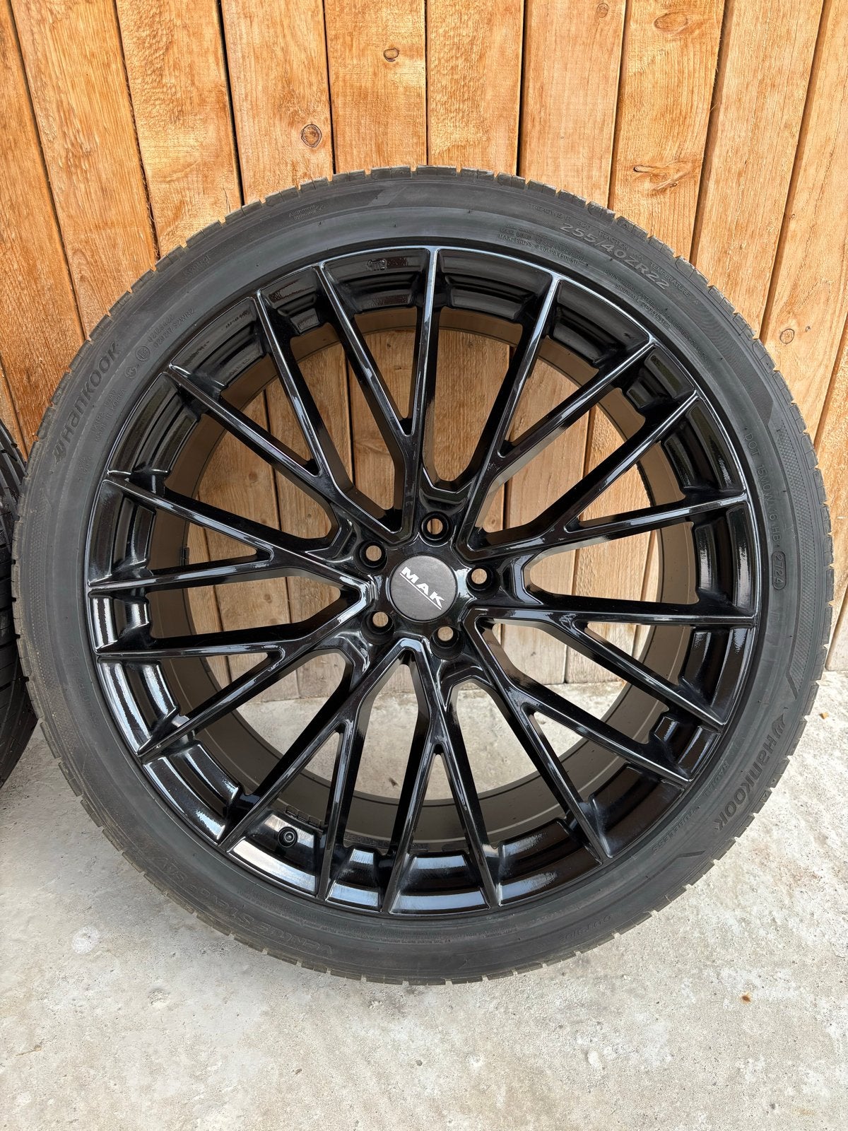 MAK speciale nieuwe banden en velgen 22 inch MEB platform, 255 mm, Banden en Velgen, Nieuw, Ophalen of Verzenden