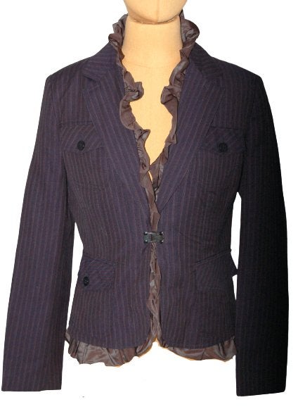 Blacky Dress jasje, blazer, krijtstreep, Mt. 38 / M, Maat 38/40 (M), Blacky Dress, Overige kleuren, Verzenden