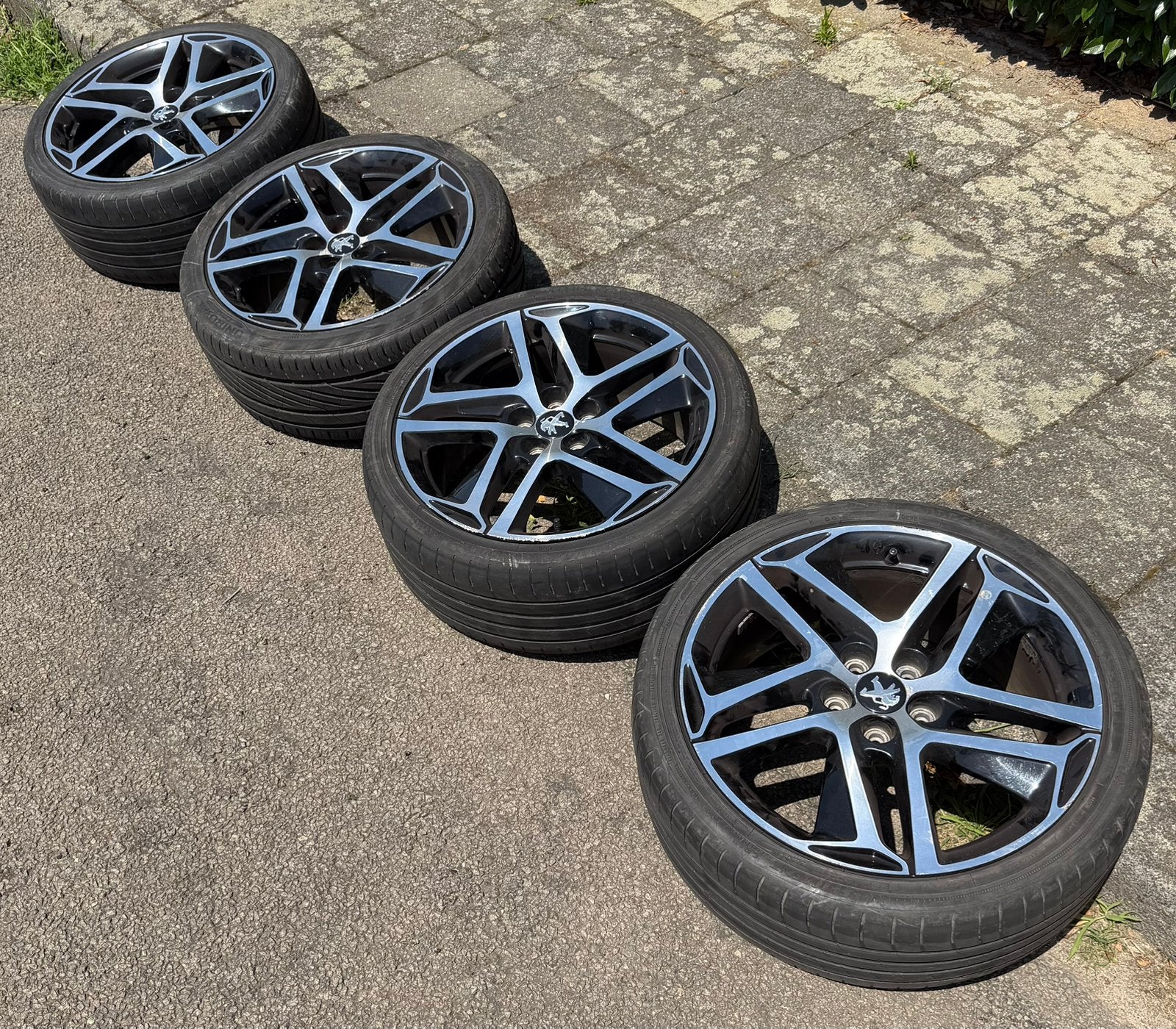 Peugeot Velgen, Auto-onderdelen, Banden en Velgen, Ophalen, 18 inch, Gebruikt, Band(en)