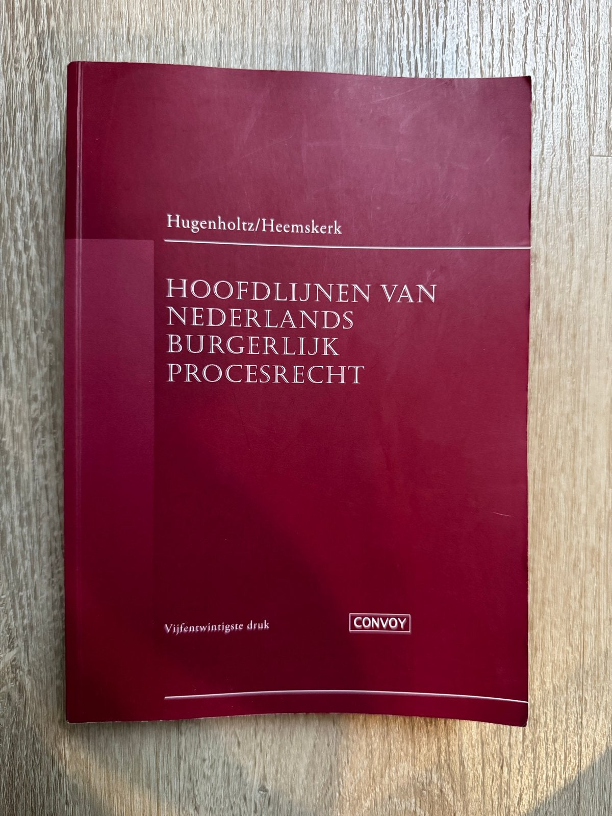 Hoofdlijnen Nederlands Burgerlijk Procesrecht, Boeken, Studieboeken en Cursussen, Ophalen of Verzenden, Gamma, Zo goed als nieuw