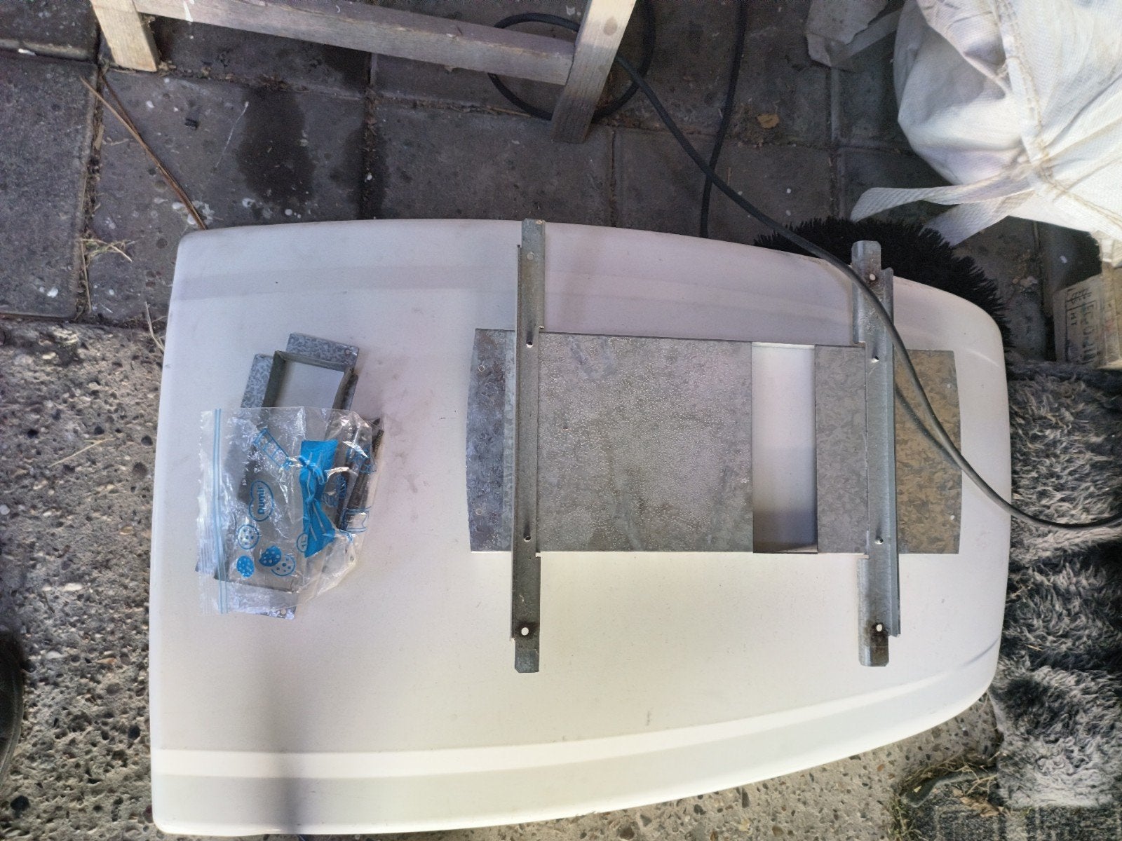 Dometic dak airco type B2100 in onderdelen verkoop, Ophalen of Verzenden, Gebruikt