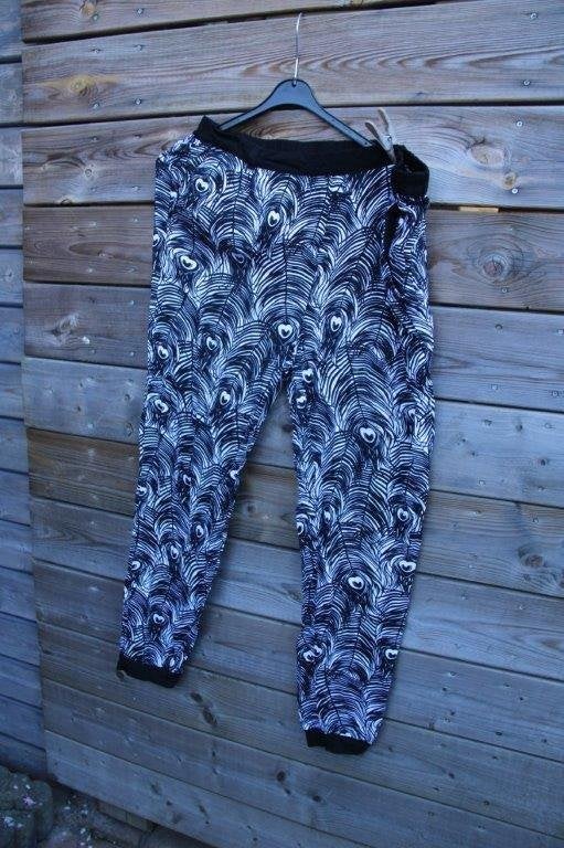 Broek zwart/ wit Pauw Sandwich mt 42 Vaste prijs, Zwart, Maat 42/44 (L), Ophalen of Verzenden, Zo goed als nieuw