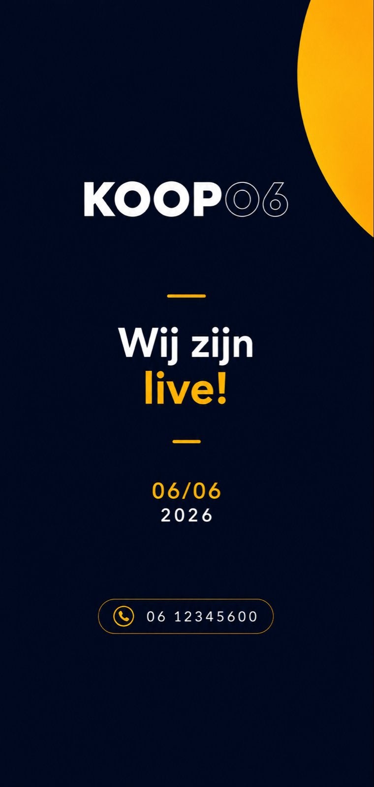 Koop06•nl - wij zijn online, Ophalen of Verzenden, Overige providers