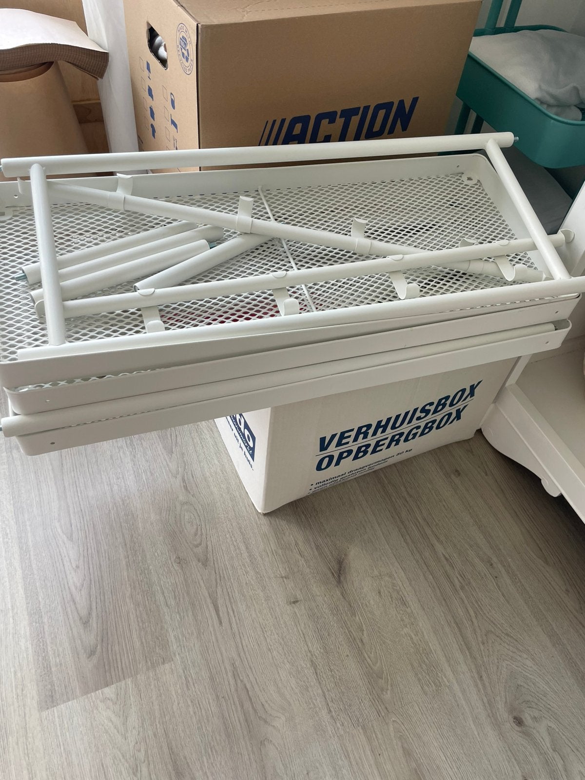 MACKAPÄR kledingrek als nieuw!, Ophalen, 50 tot 100 cm, Zo goed als nieuw, 150 tot 200 cm