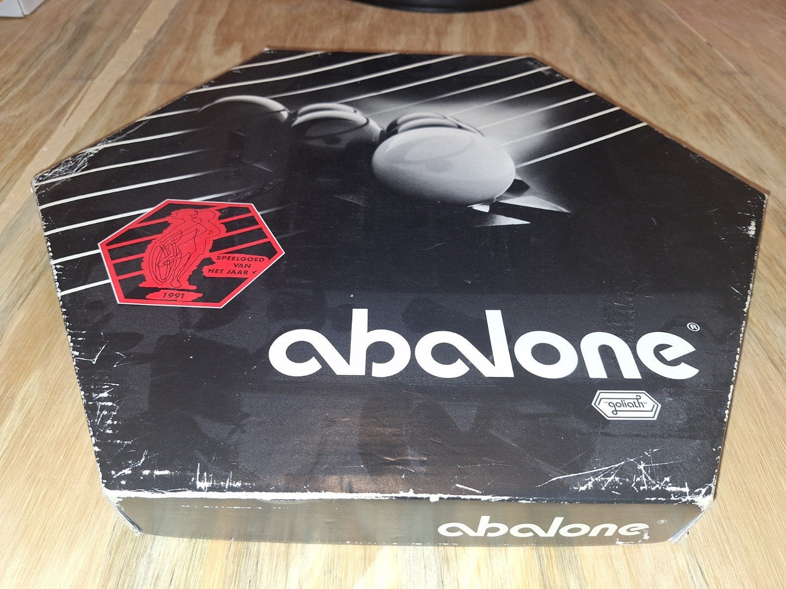 Abalone bordspel - Strategisch spel voor 2 spelers, Hobby en Vrije tijd, Een of twee spelers, Ophalen of Verzenden, Gebruikt, Goliath
