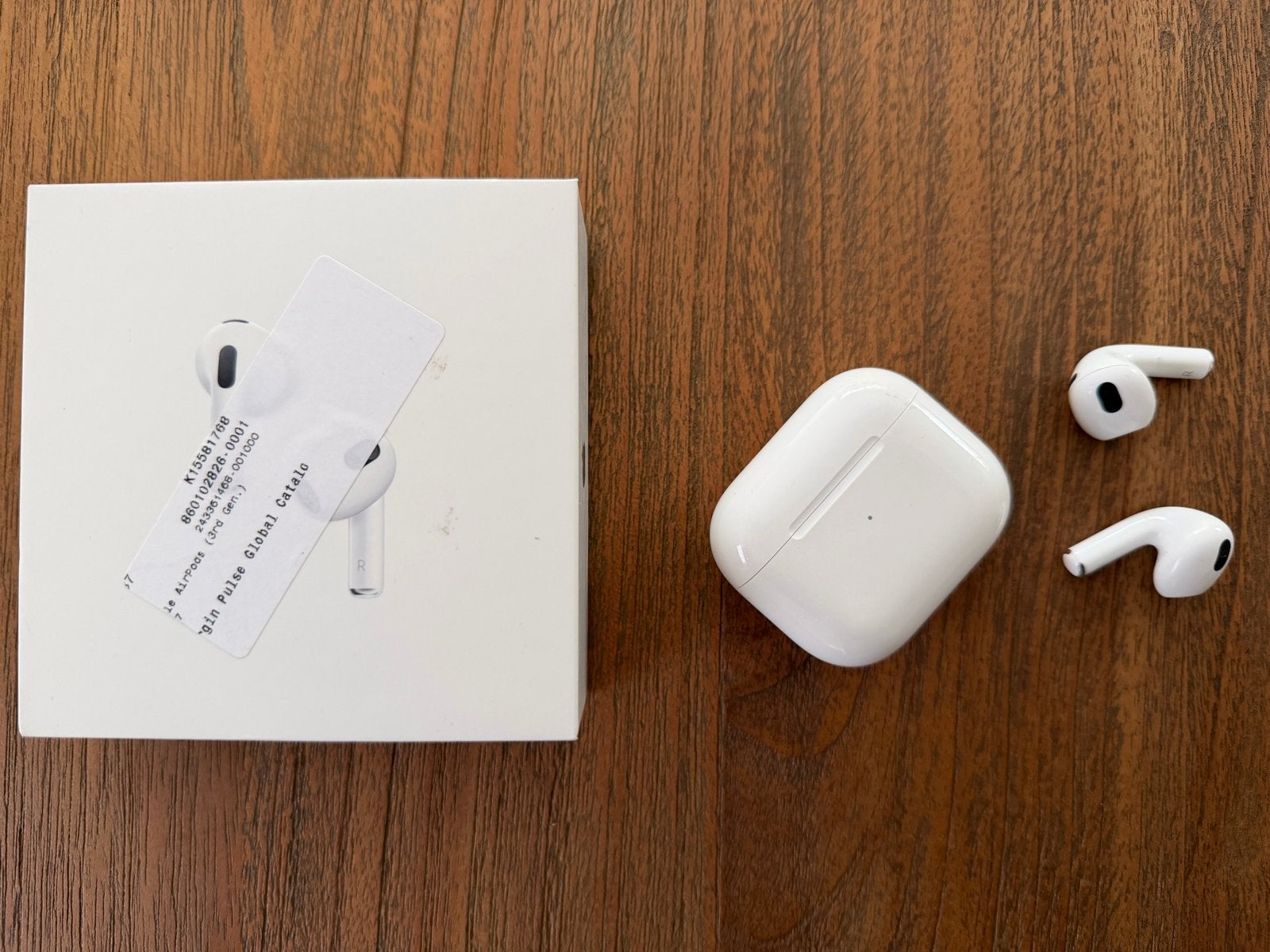Apple AirPods (3e generatie) met MagSafe oplaadcase, Ophalen of Verzenden, Zo goed als nieuw, Koptelefoon
