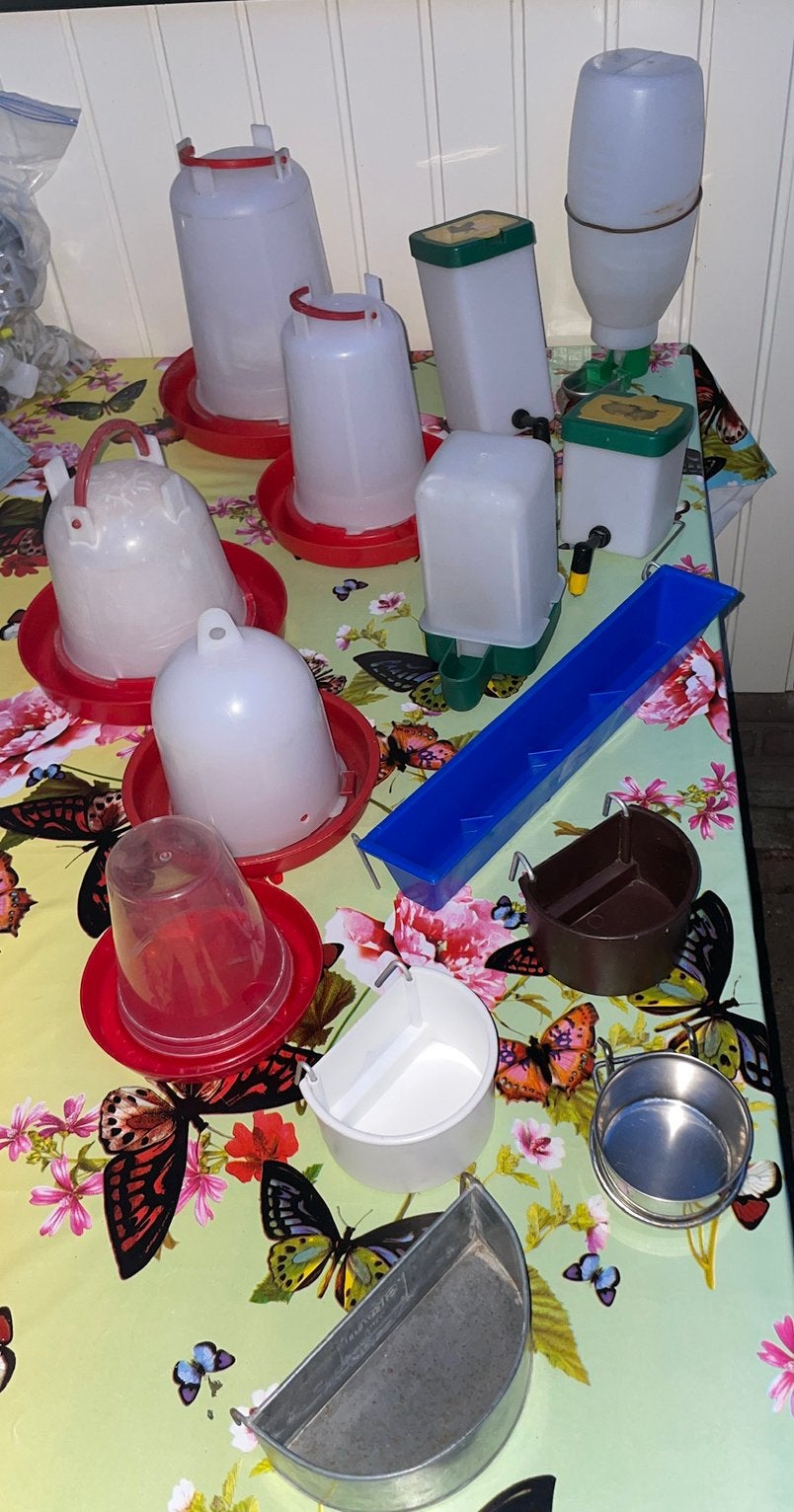 Allerlei Voer/watertoren/bak verwarmer voerschep snackroller, Ophalen of Verzenden, Gebruikt, Drinken en Voederen