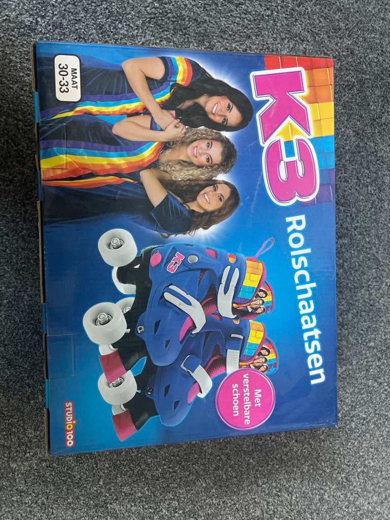 K3 rolschaatsen - Maat 30-33, Ophalen of Verzenden, Verstelbaar, Gebruikt, Kinderen