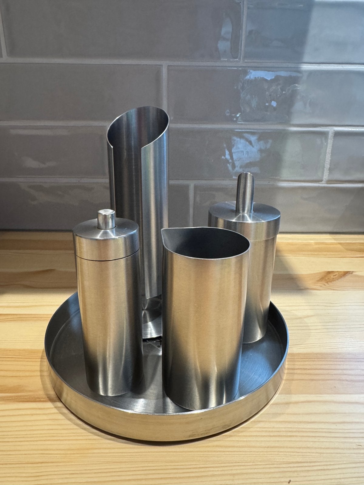 ZACK RVS Keuken Organizer Set - Modern & Stijlvol, Huis en Inrichting, Overige typen, Zilver, Ophalen of Verzenden, Zo goed als nieuw
