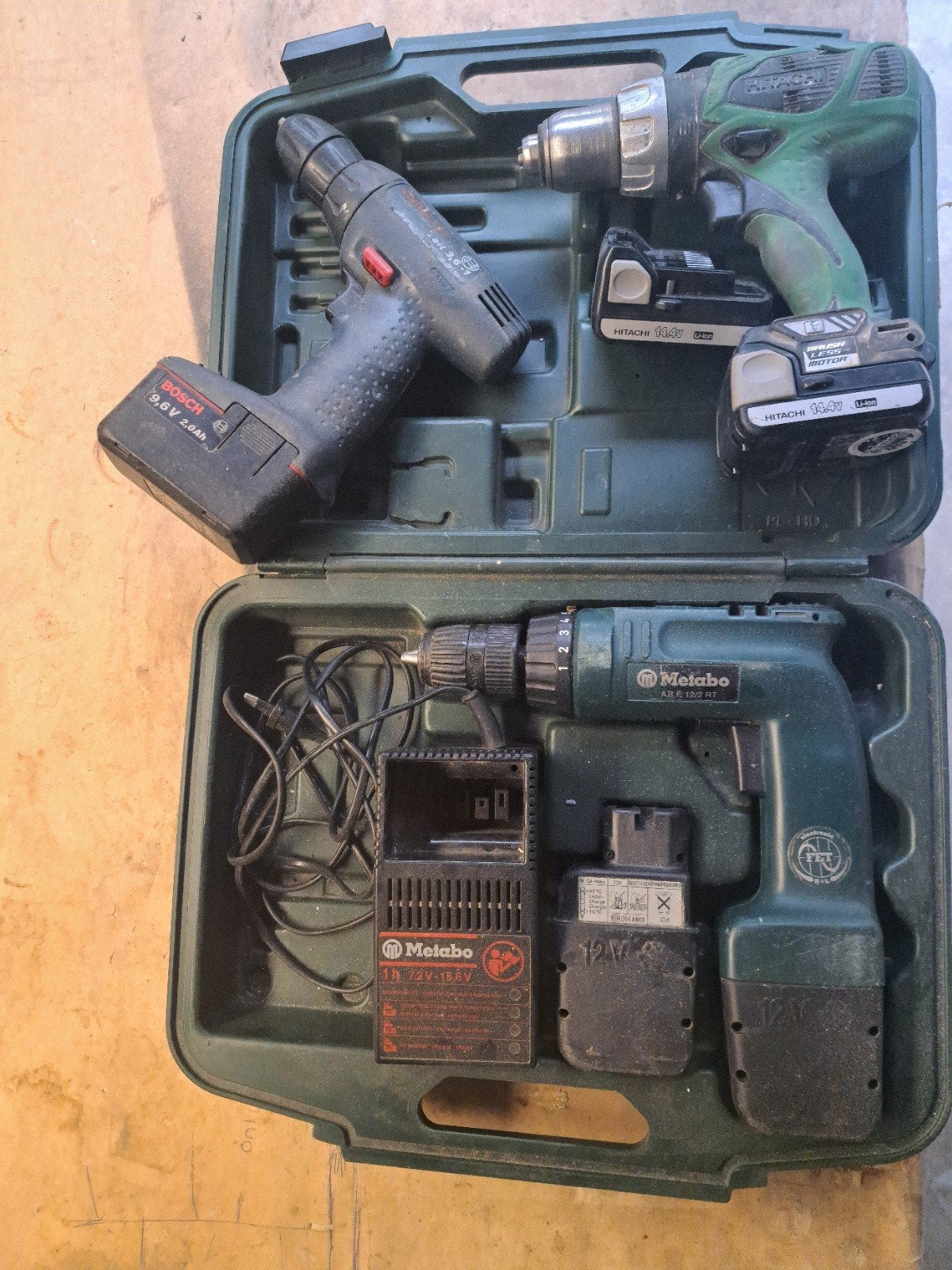 accu schroefmachines, Gebruikt