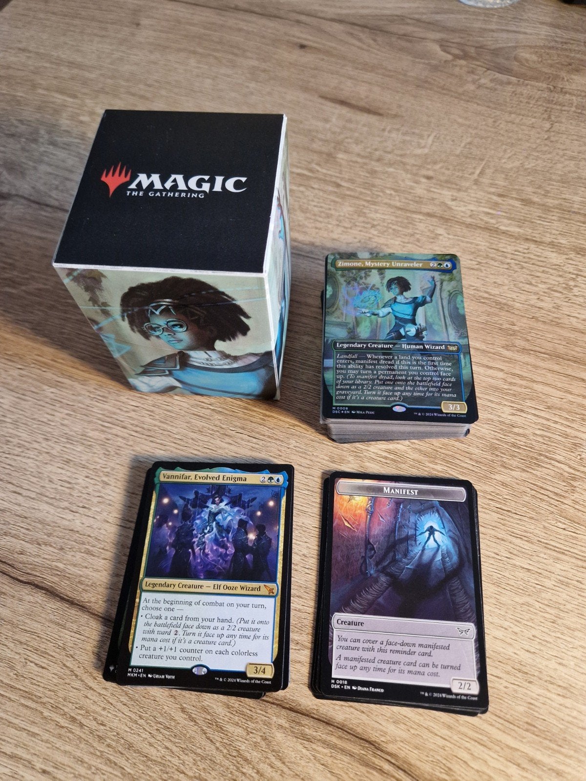 MTG Jump scare! Precon commander deck + upgrades, Ophalen of Verzenden, Zo goed als nieuw, Speeldeck