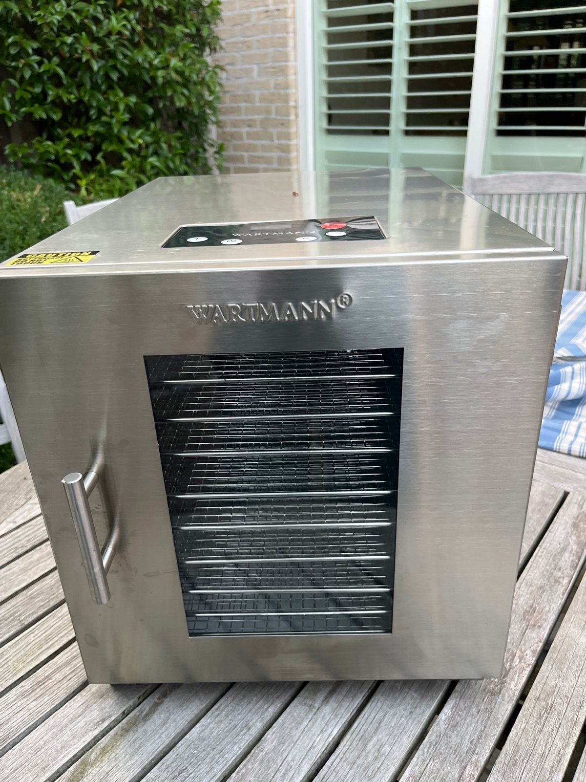 Wartmann WM-1902 DH Voedseldroger / Dehydrator, Ophalen, 45 tot 50 cm, Overige merken, Oven