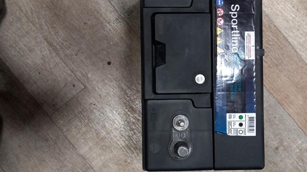 Camper  of boot  accu  105 amp, Auto-onderdelen, Accu's en Toebehoren, Ophalen of Verzenden, Nieuw