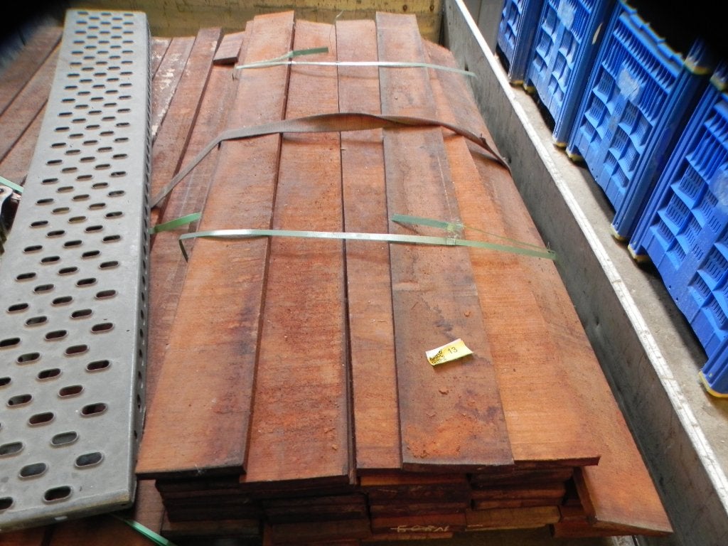 Hard houten planken 145 mm  breed, Tuin en Terras, Ophalen, Planken, Nieuw, Hardhout