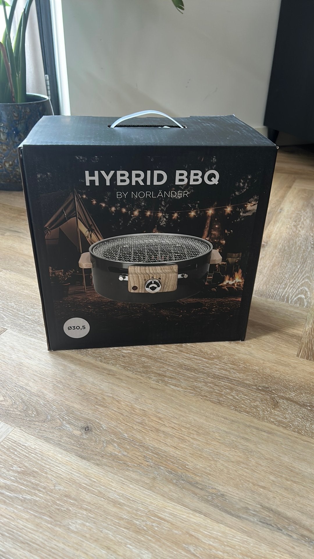 Hybribe bbq, Ophalen, Zo goed als nieuw
