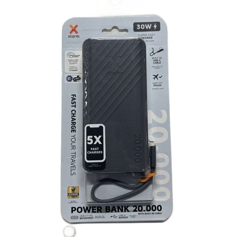 Xtorm powerbank  20.000 mAh | 30 watt, Ophalen of Verzenden, Nieuw