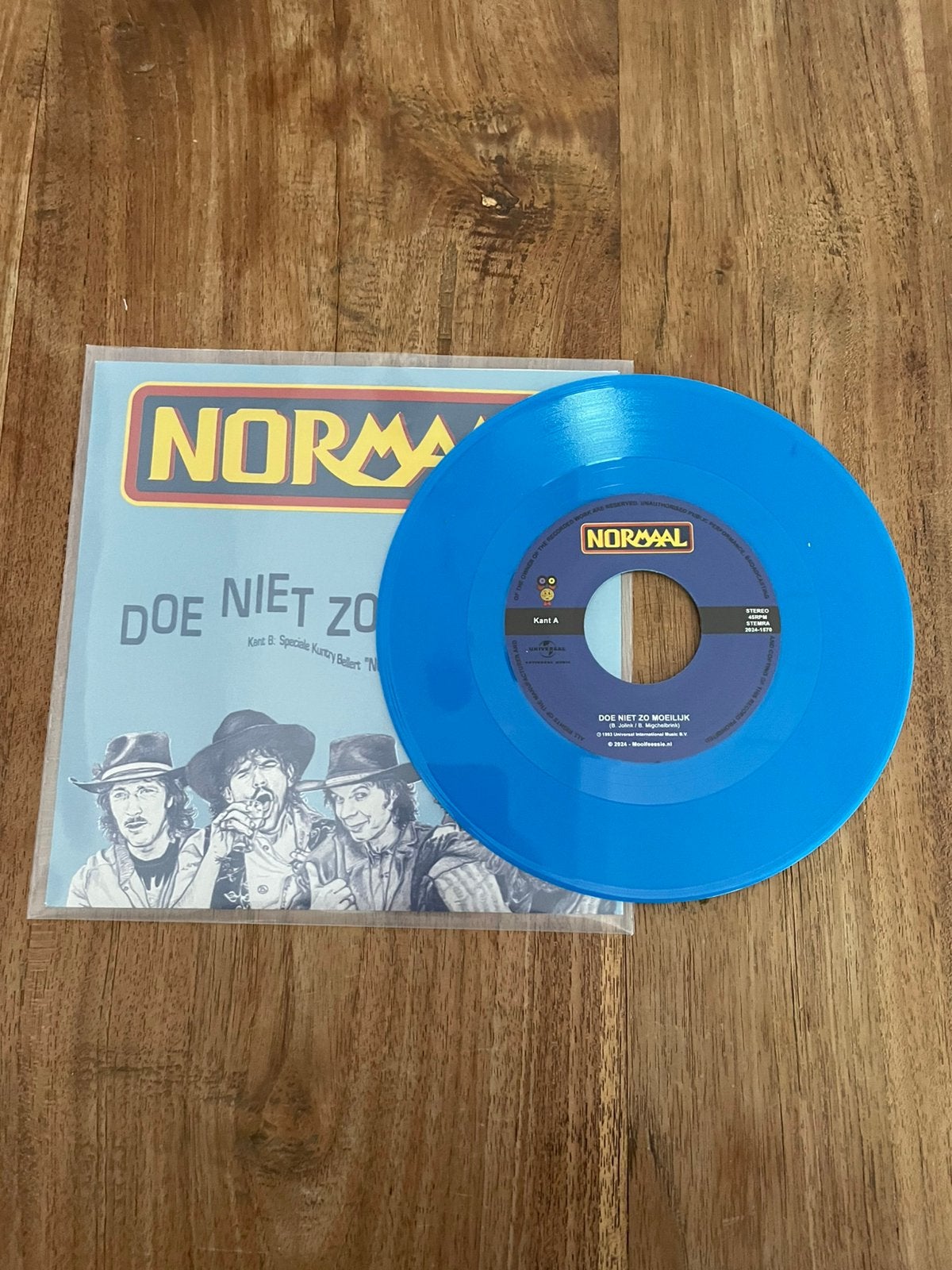 Normaal - Doe niet zo moeilijk, Gebruikt, 7 inch, Ophalen of Verzenden, Overige typen