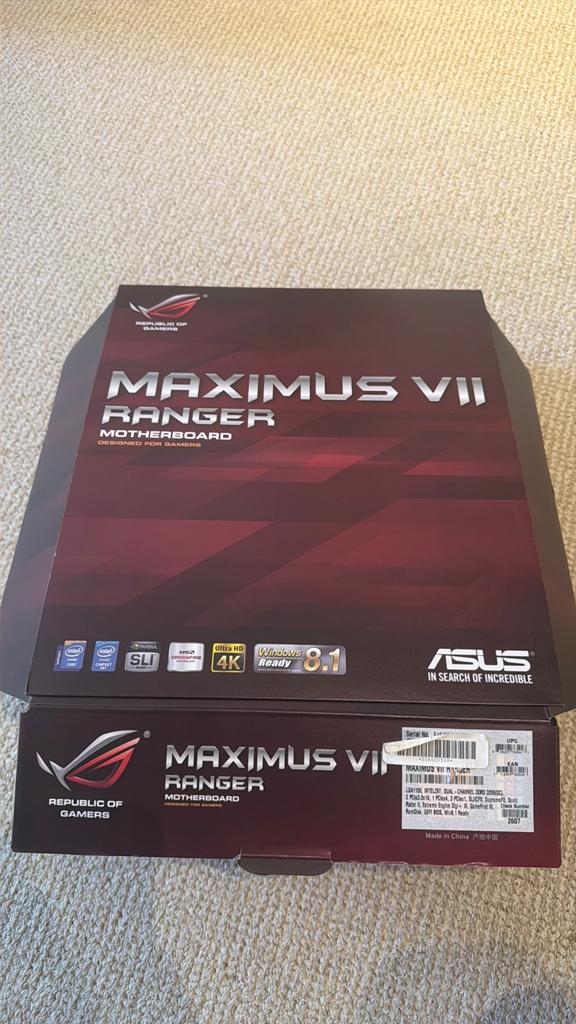 Aaus Maximus Ranger VII + Intel i5 + corsair vengeance ram, Computers en Software, Moederborden, Ophalen, Gebruikt, Intel, DDR3