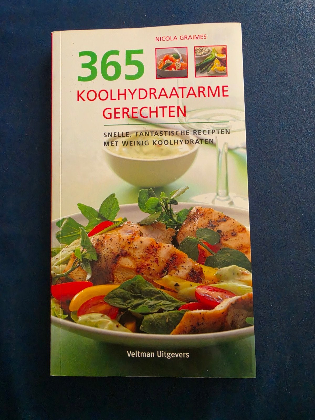 Nicola Graimes - 365 koolhydraatarme recepten, Ophalen of Verzenden, Zo goed als nieuw, Nicola Graimes