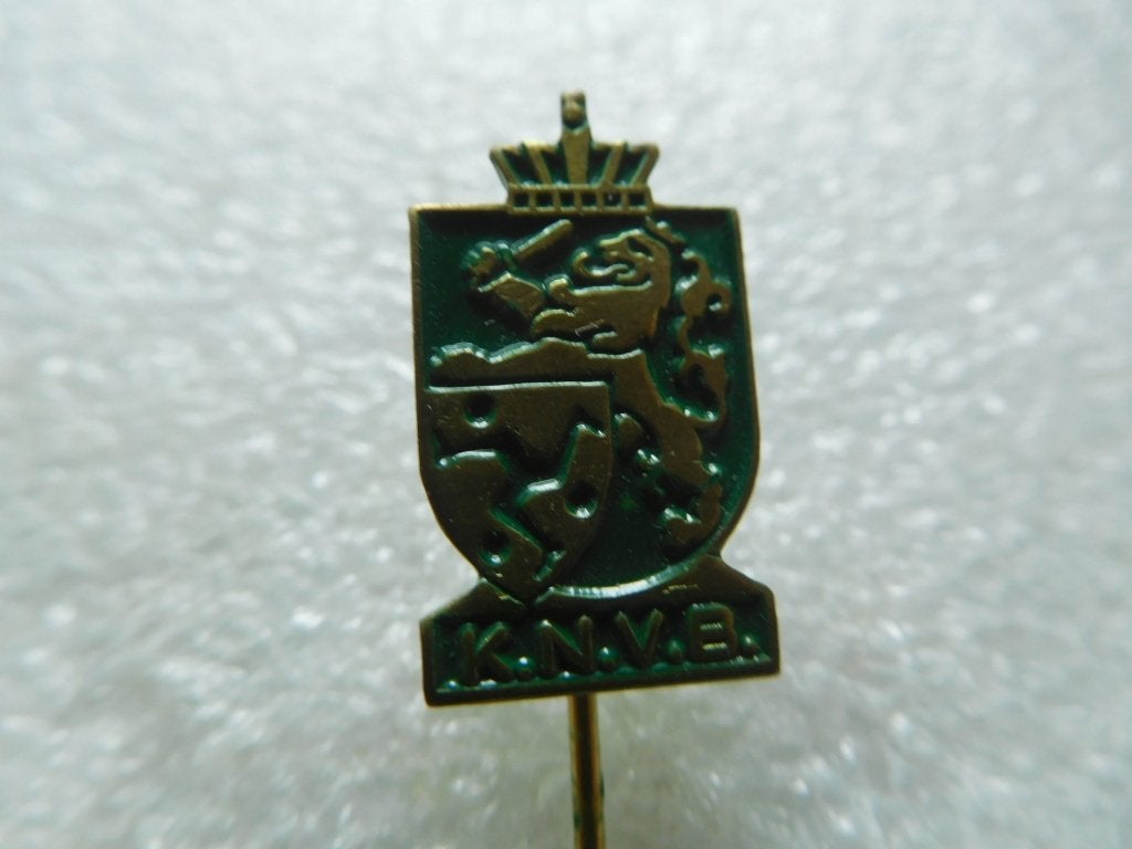speldje KNVB groen, Verzenden, Zo goed als nieuw, Overige onderwerpen