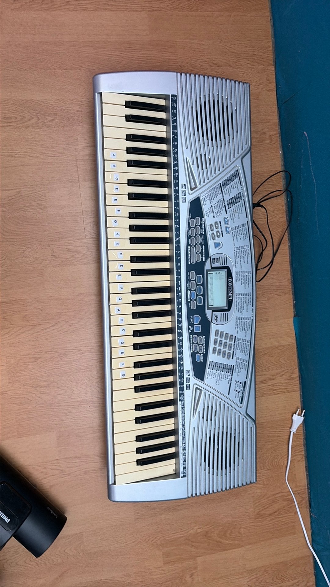 Bontempi keyboard PM 747, Muziek en Instrumenten, Keyboards, Ophalen, Gebruikt, 61 toetsen, Overige merken