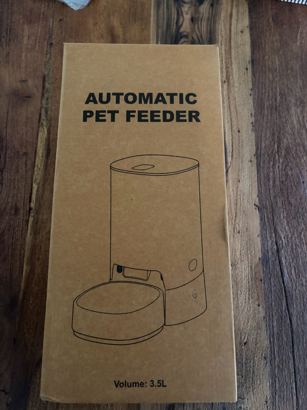 Automatic pet feeder nieuw in doos, Dieren en Toebehoren, Ophalen of Verzenden