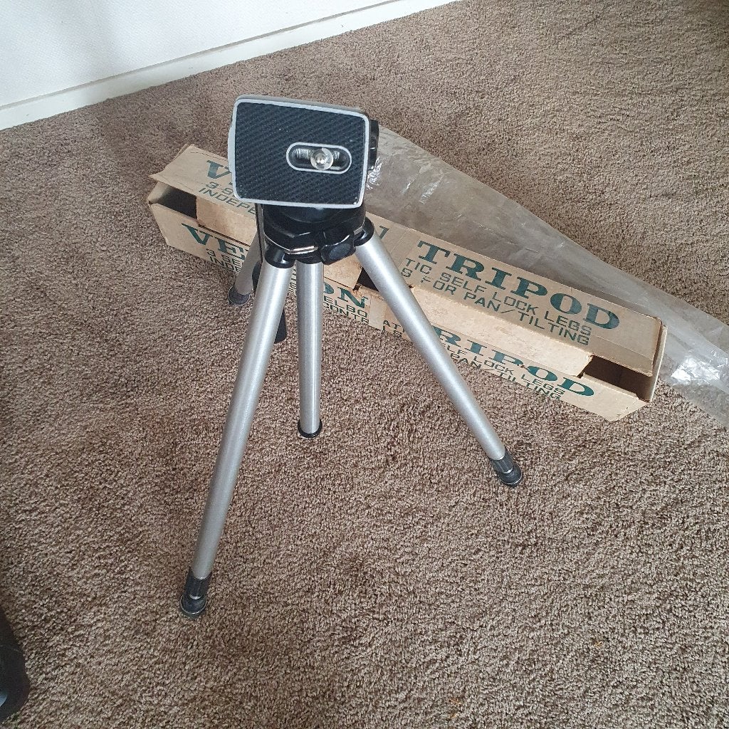 Velbon tripod japan elevating MG-2, Ophalen of Verzenden, Zo goed als nieuw, Driepoot, 3-assige stabilisatie