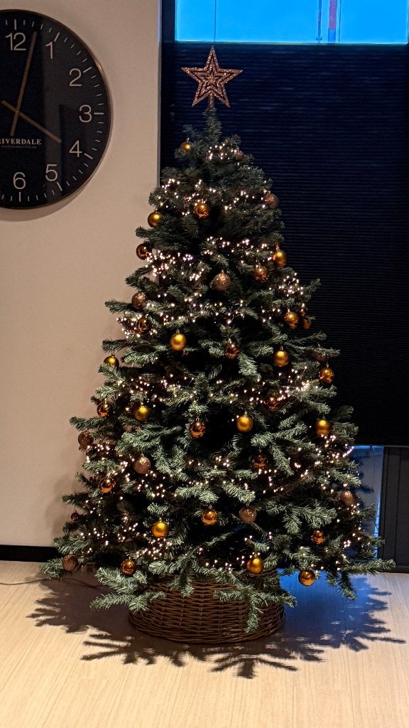 Kunst kerstboom 185 cm, Ophalen, Zo goed als nieuw