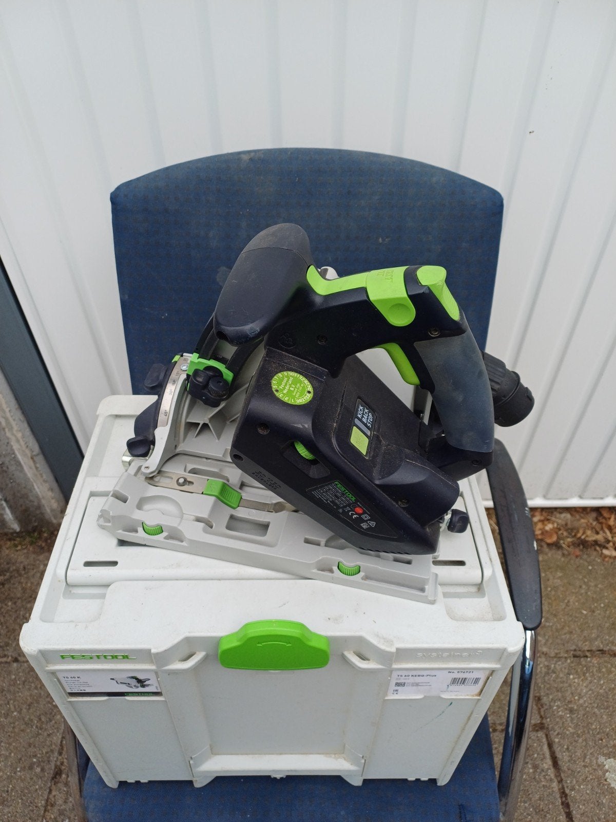 Festool TS 60 KEBQ Invalzaag - Zo goed als nieuw, Invalzaag, Ophalen of Verzenden, Zo goed als nieuw, 30 tot 70 mm