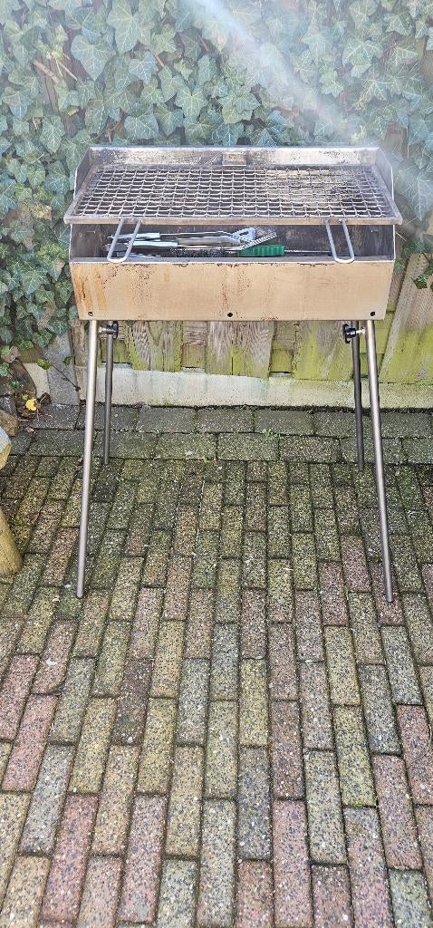 BBQ RVS, Ophalen of Verzenden, Zo goed als nieuw