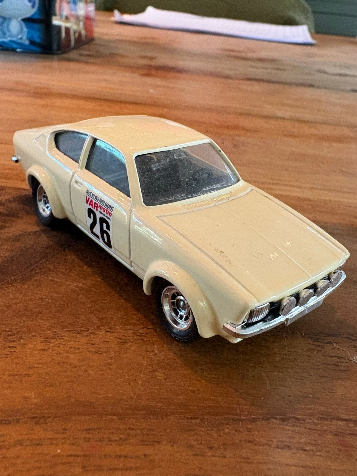 Solido Opel Kadett Coupe GTE Rallye 1/43 Modelauto, Hobby en Vrije tijd, Ophalen of Verzenden, Gebruikt, Auto, Solido