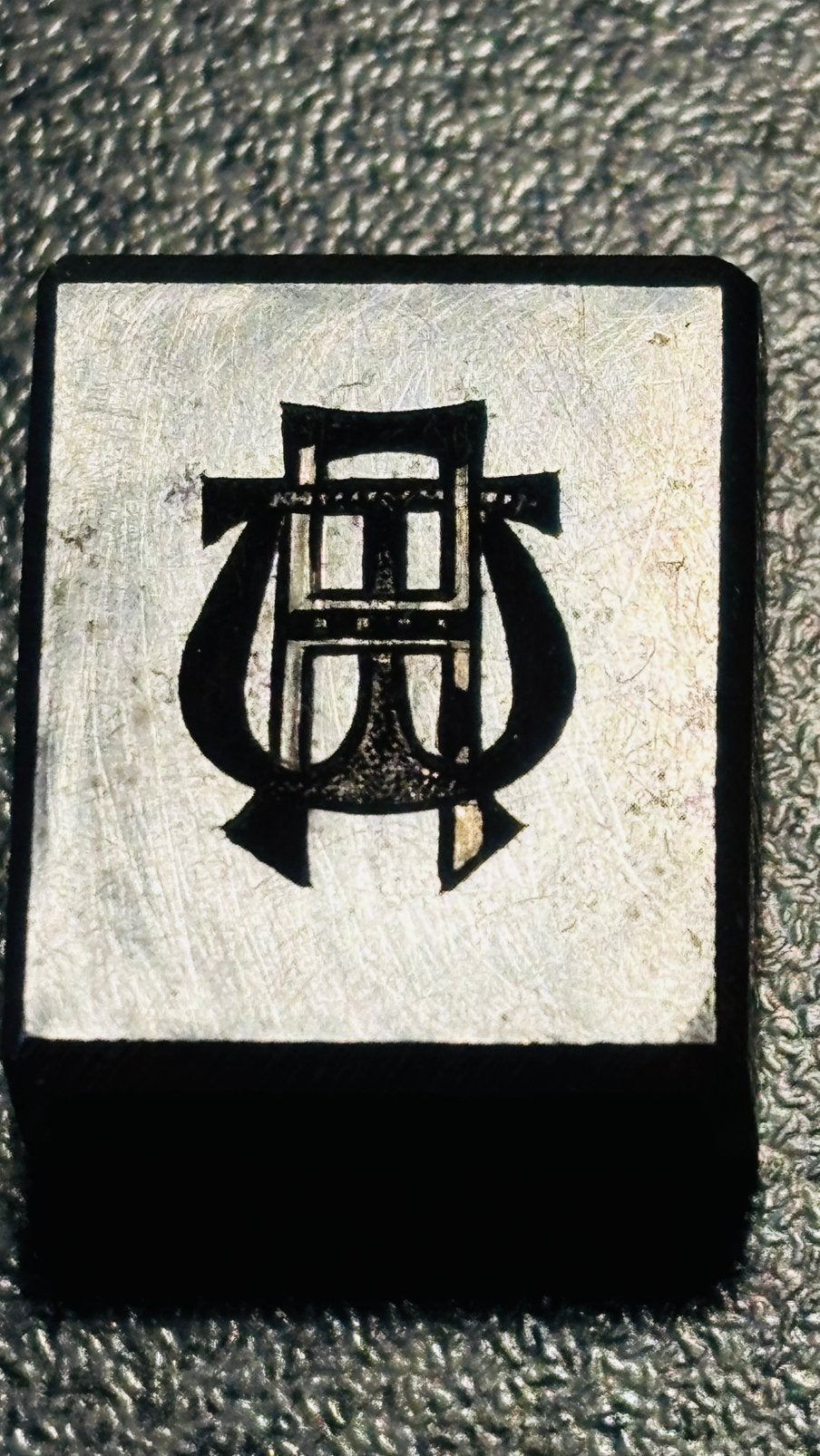 Stalen stempels met div monogrammen., Verzenden, Nieuw
