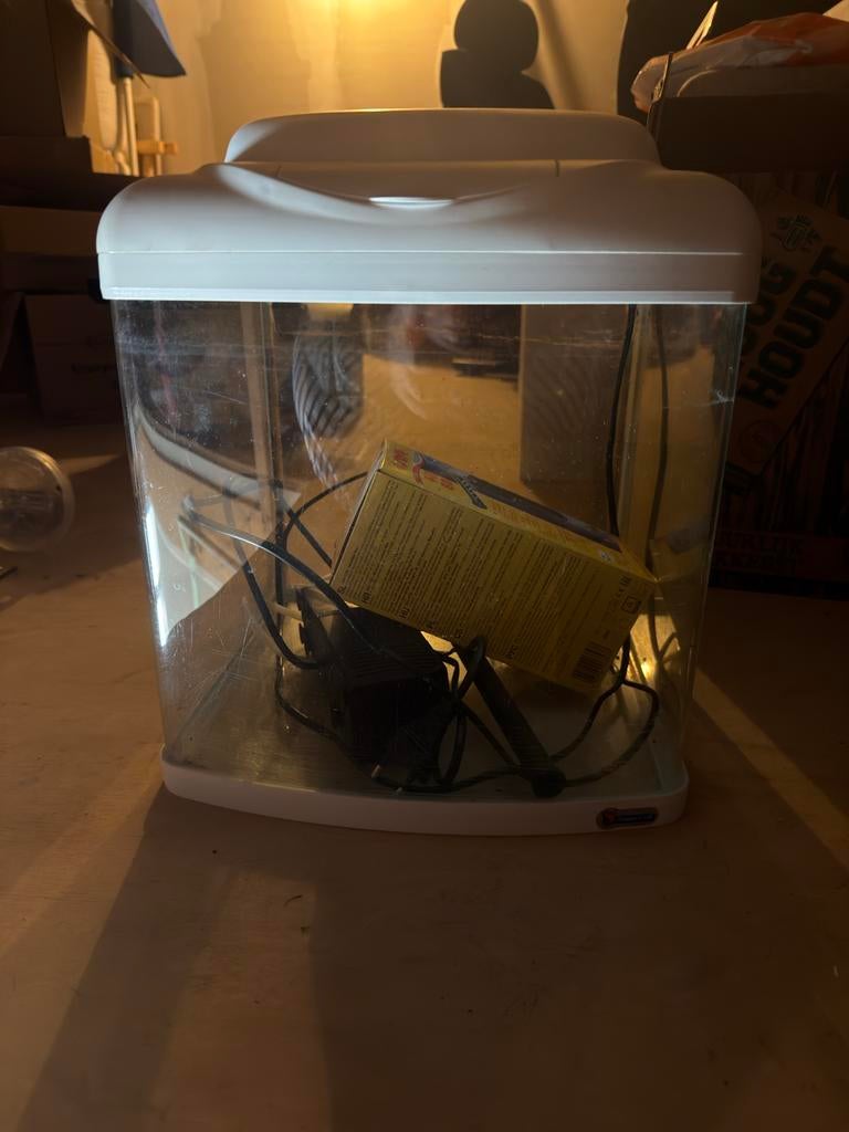 Aquarium, Ophalen of Verzenden, Gebruikt, Leeg aquarium