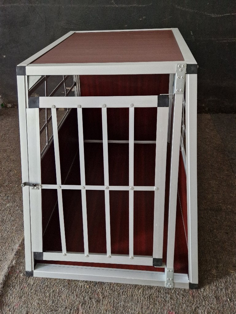 honden bench voor thuis of in de auto met schuine achterwand, Ophalen, Zo goed als nieuw