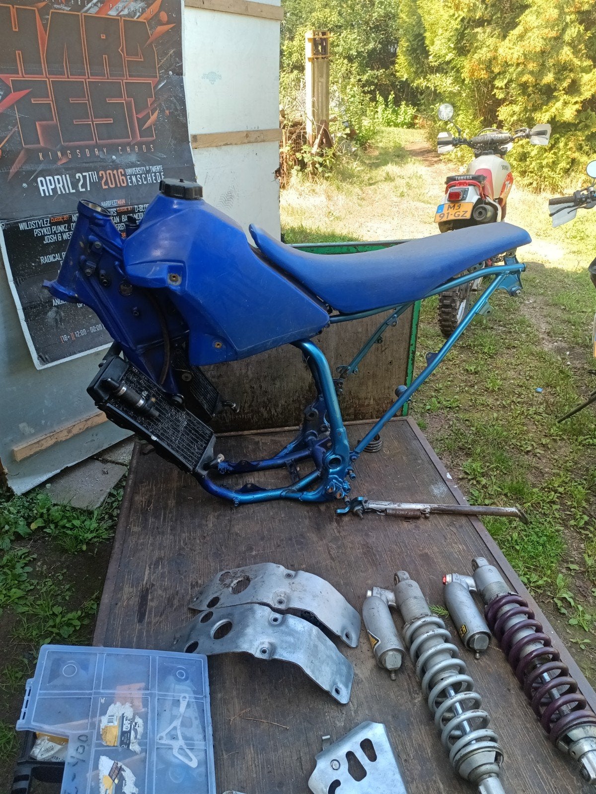 restpartij yamaha wr, Ophalen, Gebruikt
