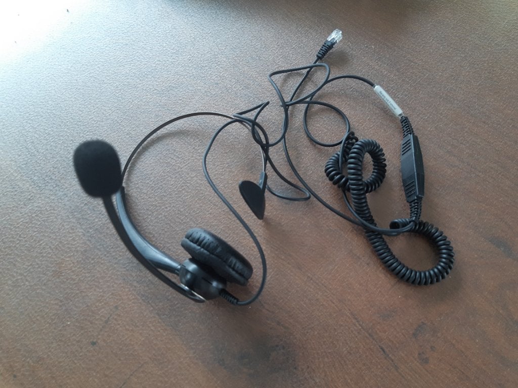 Head set 3x, Ophalen, Sennheiser, Mute-functie, Zo goed als nieuw