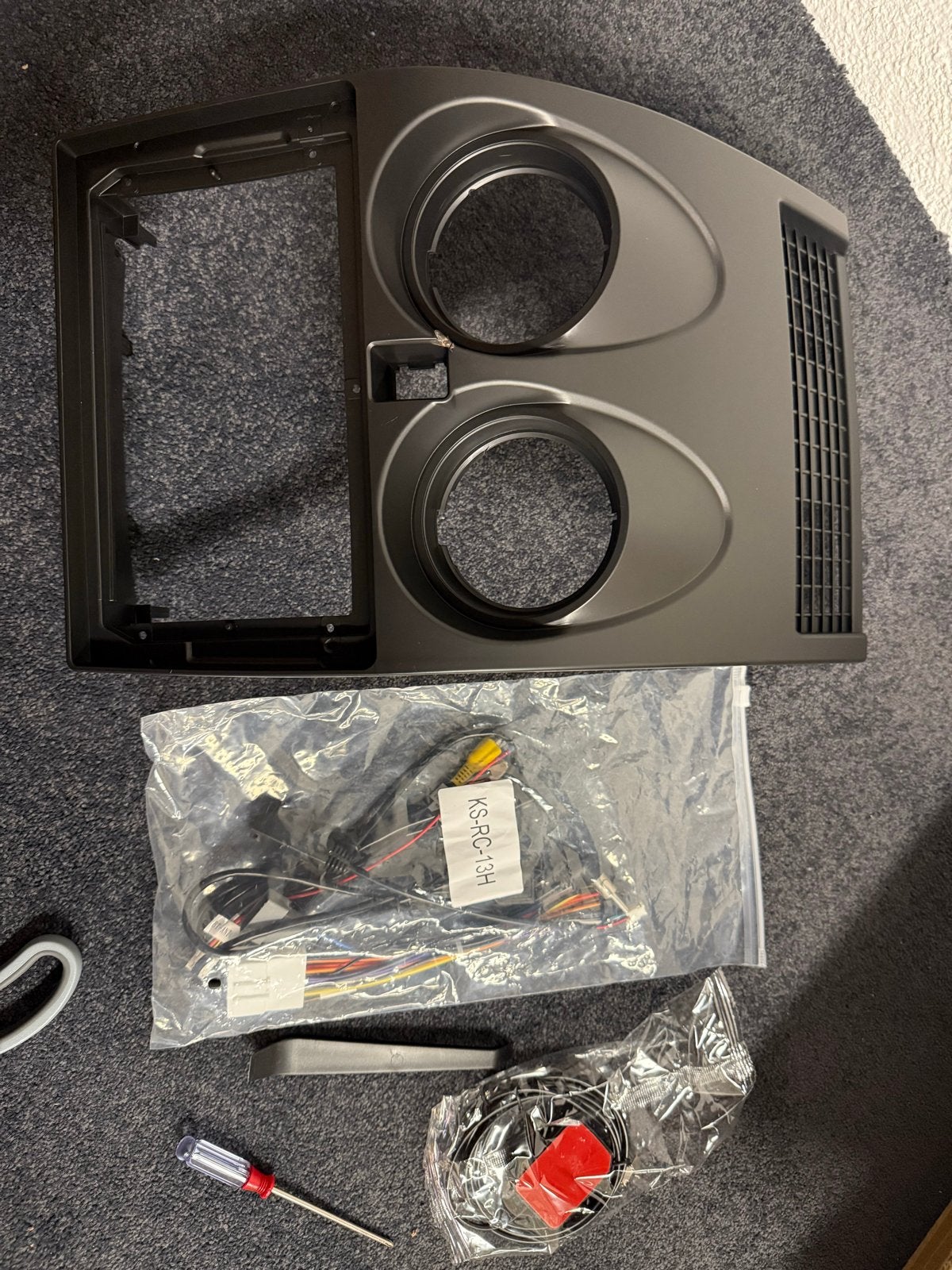 Dashboard frame met bedrading voor Nissan Qashqai J10, Ophalen of Verzenden, Nieuw, Nissan