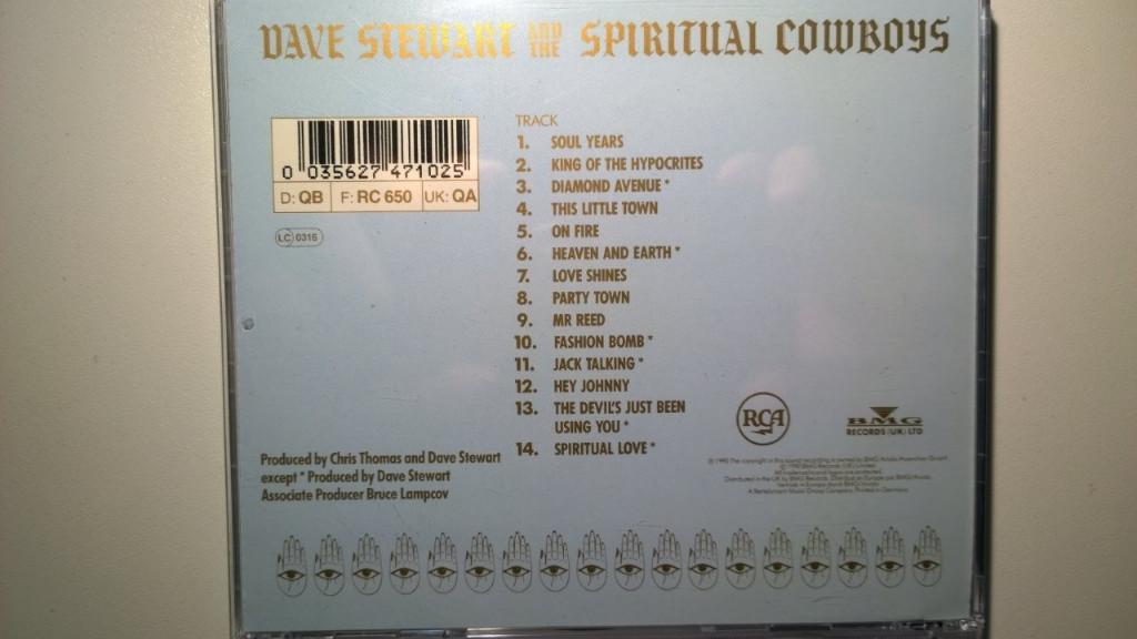 Dave Stewart And The Spiritual Cowboys - The Album, Ophalen of Verzenden, Zo goed als nieuw