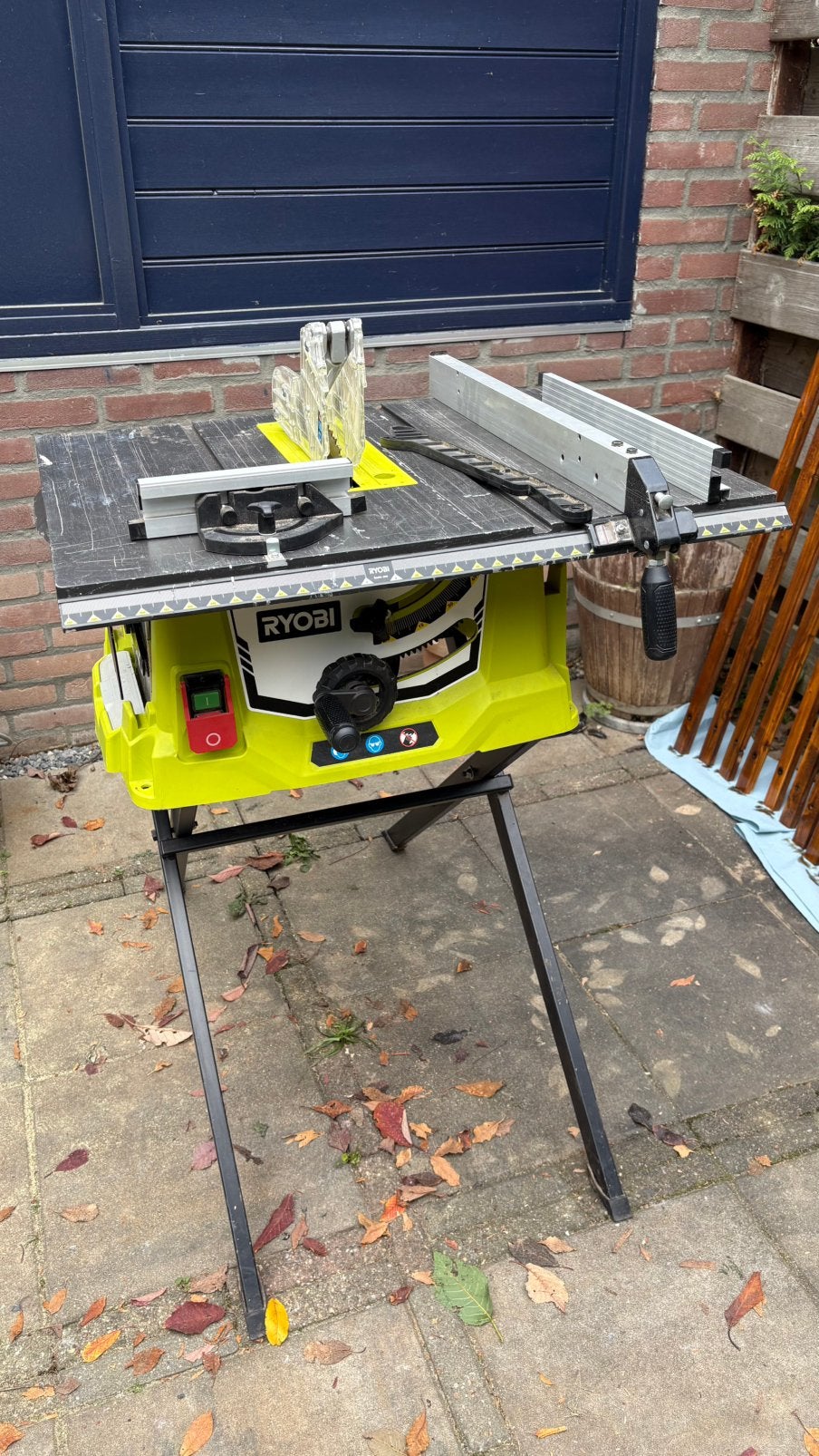 Ryobi tafelzaag, Ophalen, Gebruikt, Cirkelzaag, 70 mm of meer