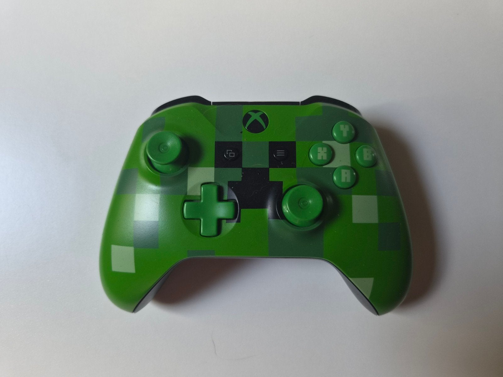 Xbox controller minecraft creeper, Ophalen of Verzenden, Gebruikt, Controller, Xbox One
