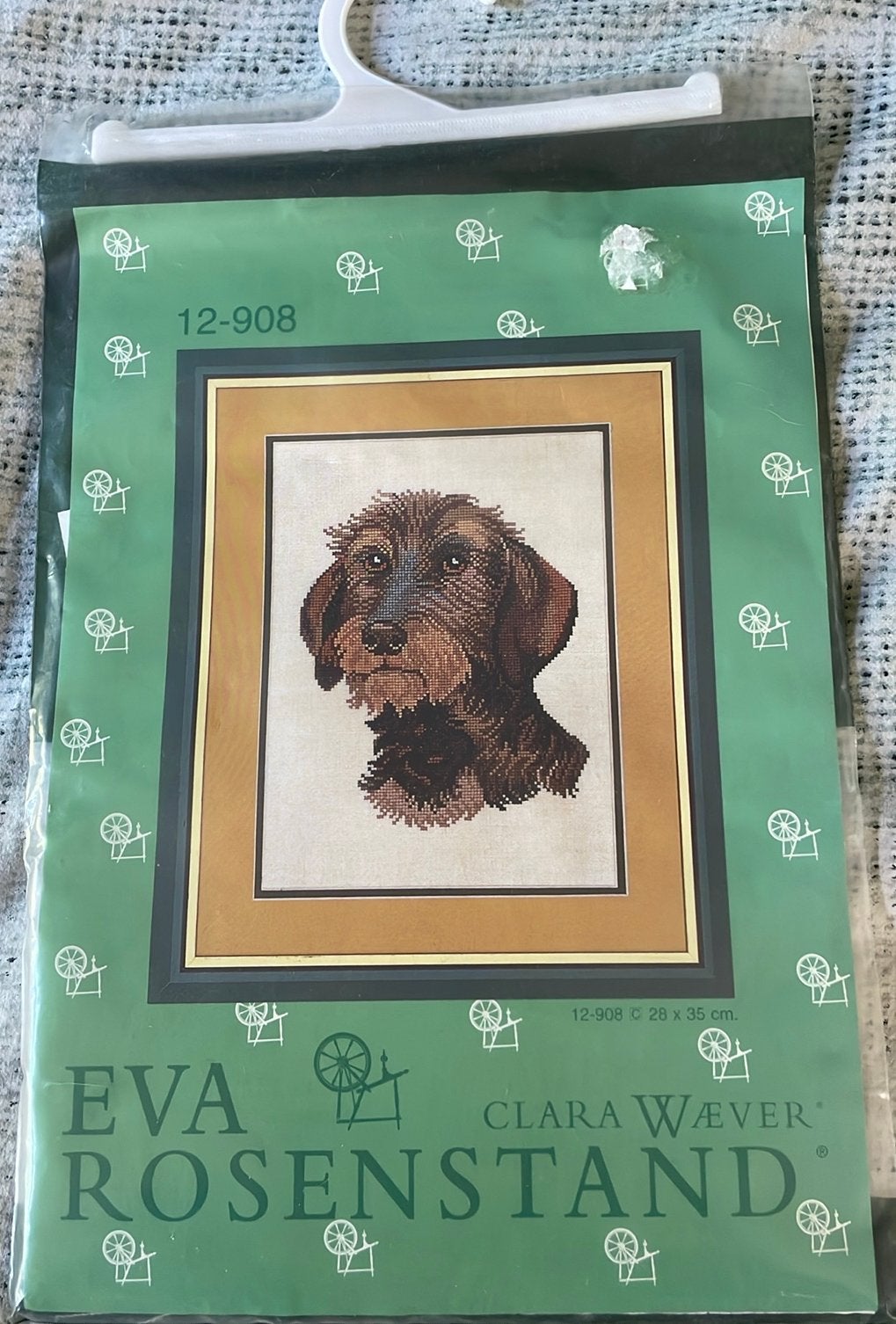 Borduurpakket tekkel, Ophalen of Verzenden, Nieuw, Handborduren, Borduurpakket