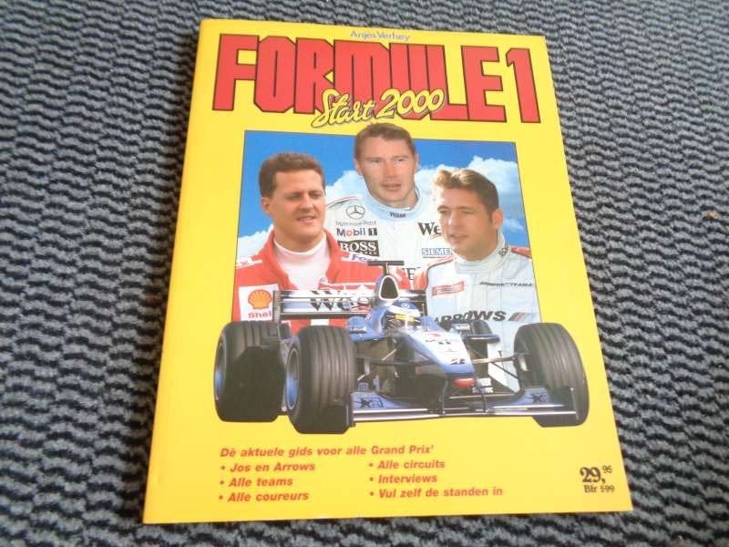 Formule 1 - Autorace Jaarboek 2000 - NL Boek - Anjes Verhey, Verzenden, Zo goed als nieuw, Algemeen