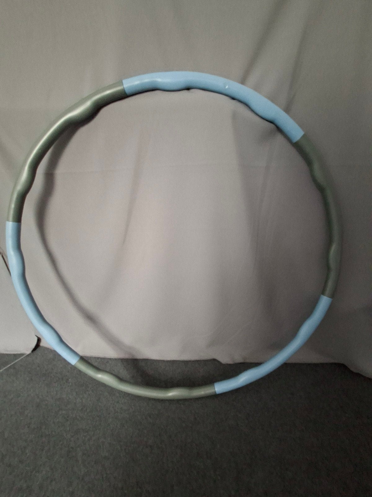 Fitness Hoelahoep met Gewicht - Blauw/Grijs, Ophalen