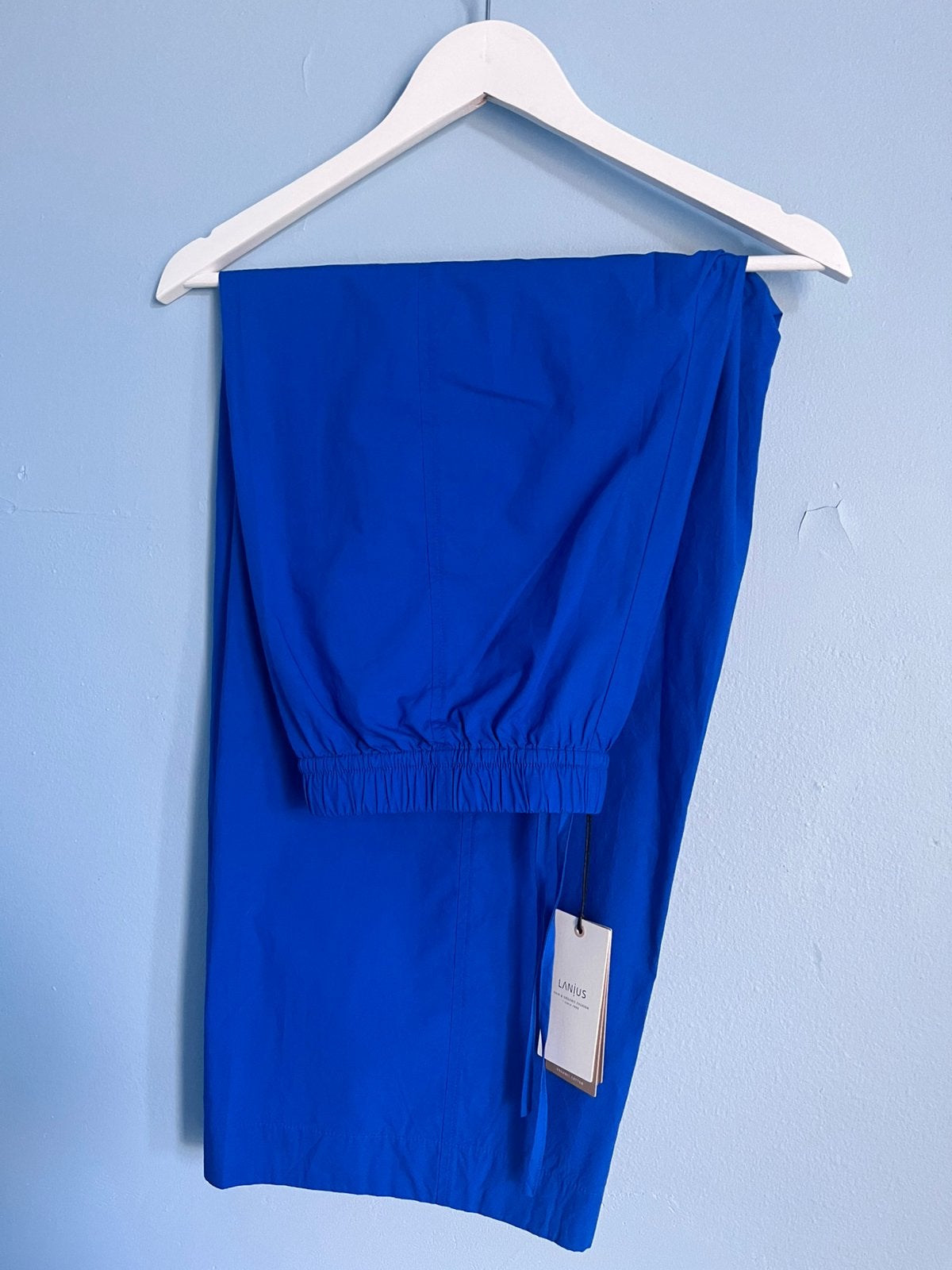 Lanius kobaltblauw pantalon biologisch katoen. Nieuw., Kleding | Dames, Verzenden, Nieuw