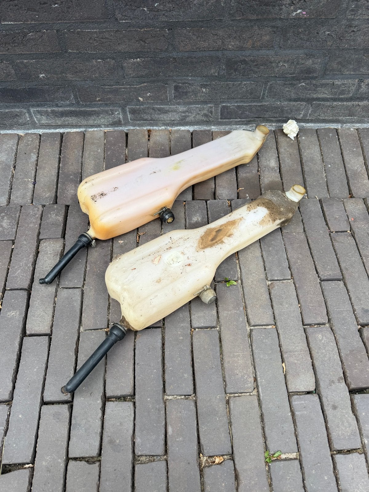 Olietankjes honda mt, Fietsen en Brommers, Ophalen of Verzenden, Gebruikt, Tank, Honda