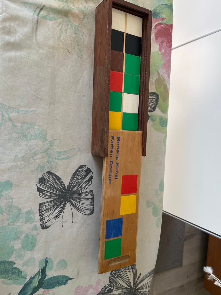 Mertens-Kunst Farben-Domino, Ophalen of Verzenden, Gebruikt